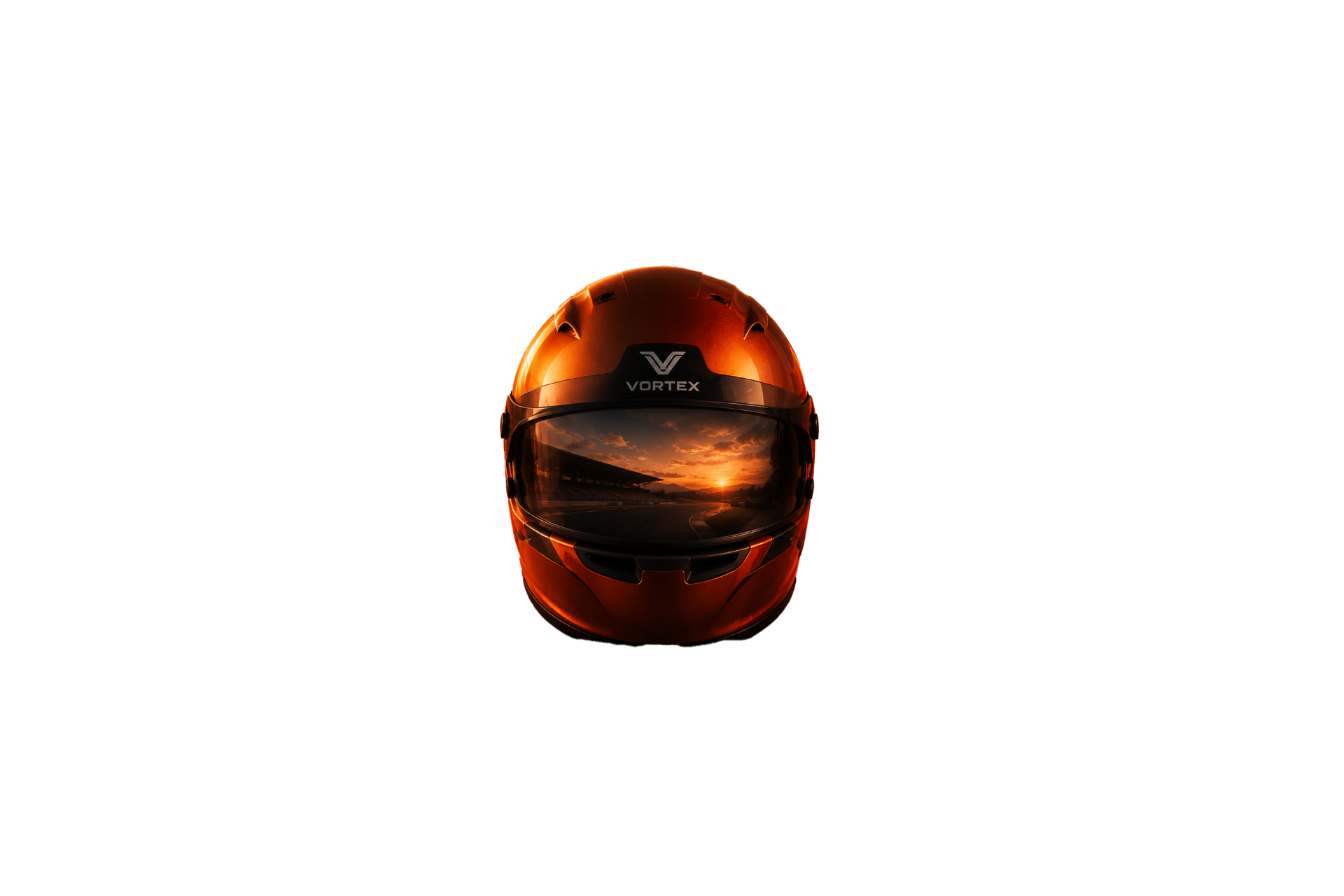 Vortex racing helmet
