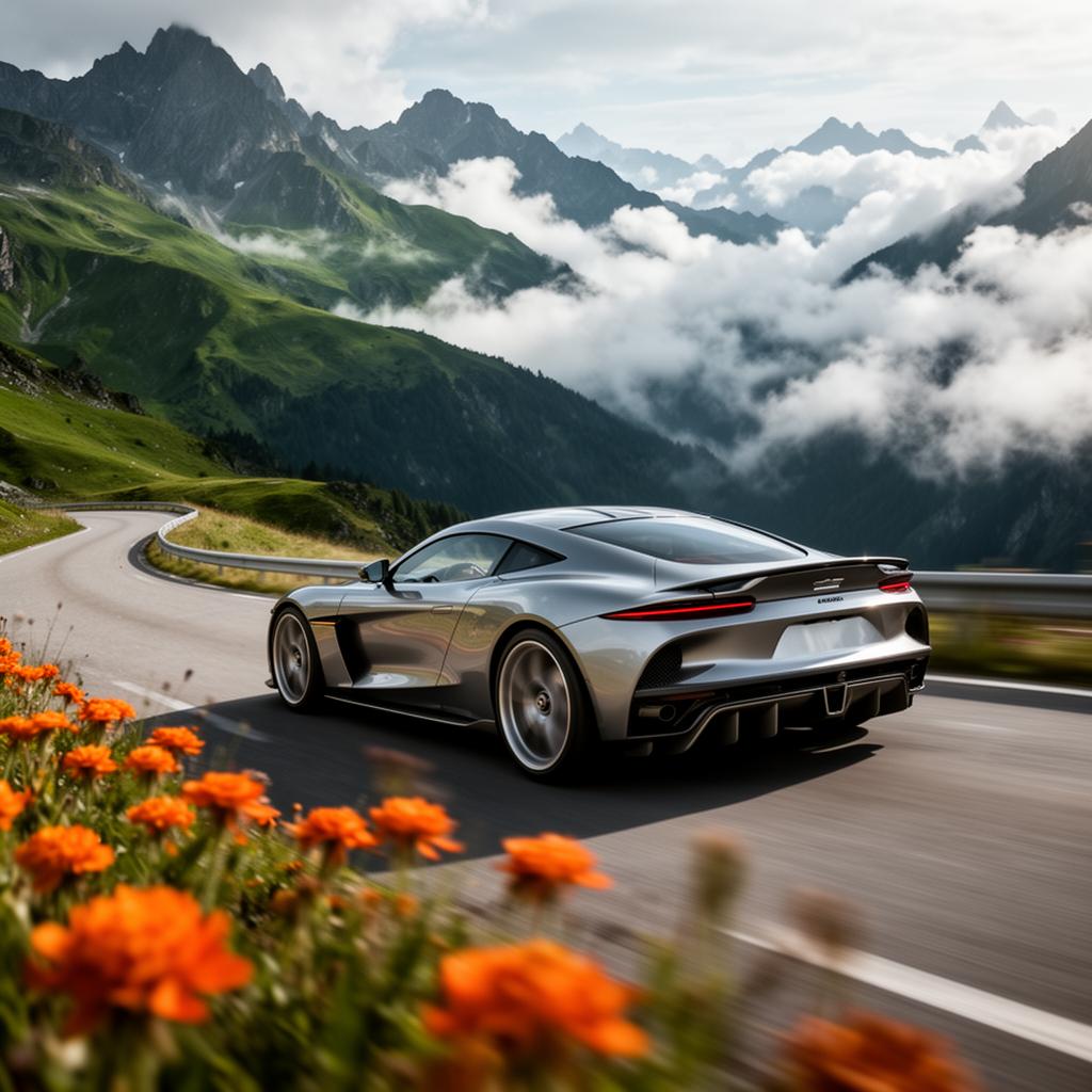 Mountain Run — alpine hypercar drive